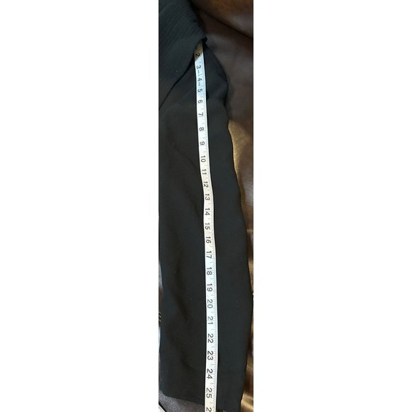 Harold's Jacket Blazer Solid Black Color 3-Button w/Notch Lapel Neckline Size 10 - Picture 14 of 15
